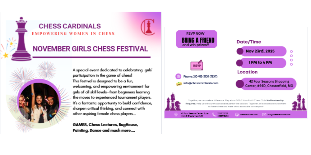 Girls Chess Festival